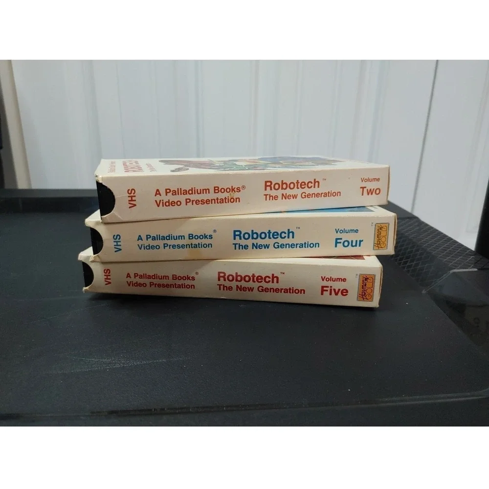 Rare 1985 Robotech The New Generation VHS Saga Vol. 2, 4-5 Action Fantasy Epic